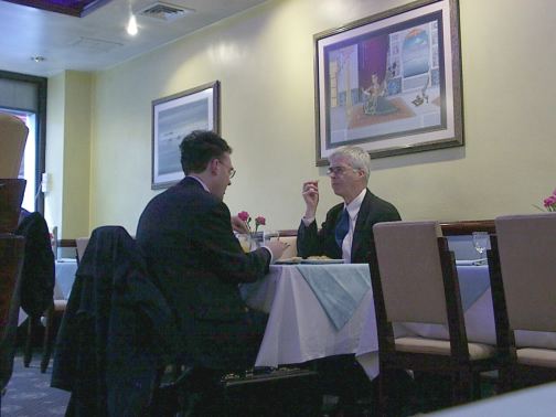 interior of Indian Brasserie Limited restaurant in London