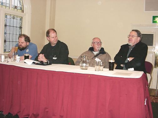 John Dallman, Simon Bradshaw, Harry Harrison, Professor Edward Jones