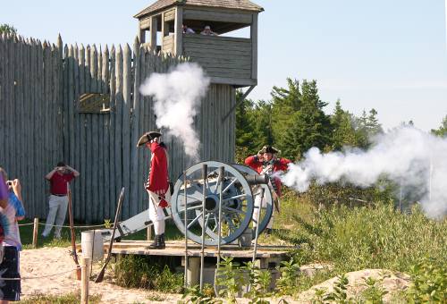 Colonial Fort Michilimackinac - Mackinaw City, Michigan