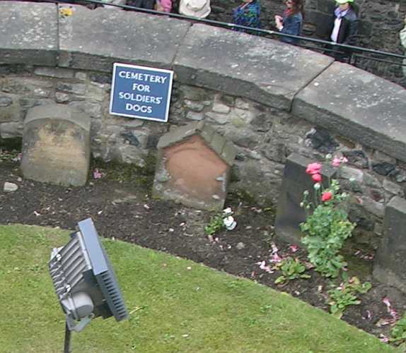 Cemetery for soldiers' dogs - Edinburgh Castle