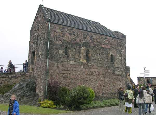 St. Margaret's Chapel in Edinburgh Castle