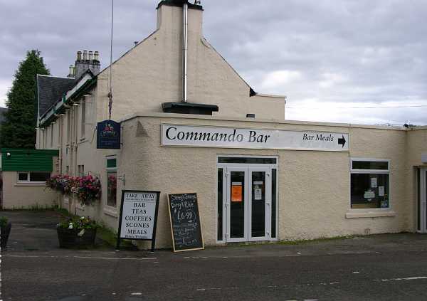 Commando Bar near Spean Bridge