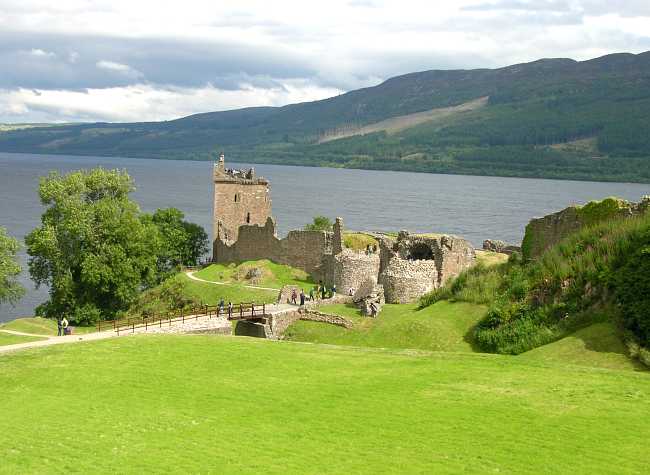 Urquhart Castle  at Loch Ness