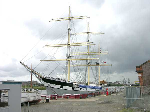 Clyde built barque Glenlee - Glasgow