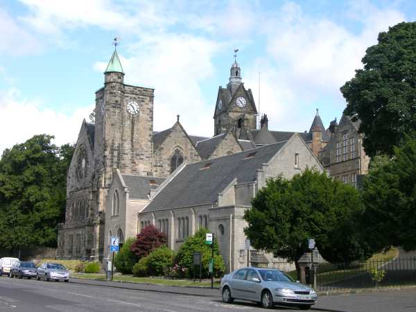 Chruch steeples in Stirling Scotland