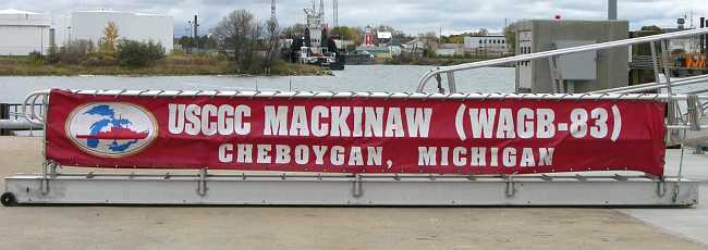 Mackinaw gangplank
