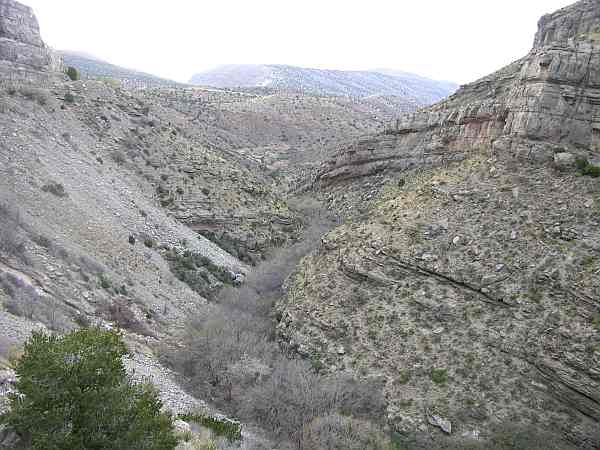 Fresnal Canyon along US-82