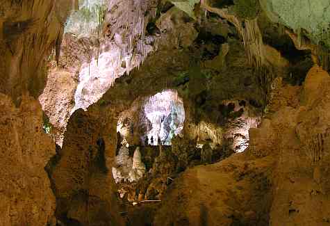 The Big Room in Carlsbad Caverns