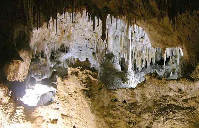 Painted Grotto in Carlsbad Caverns