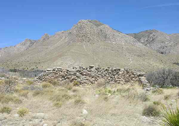 Butterfield Stagecoach Station in Guadalupe Mountains National Park