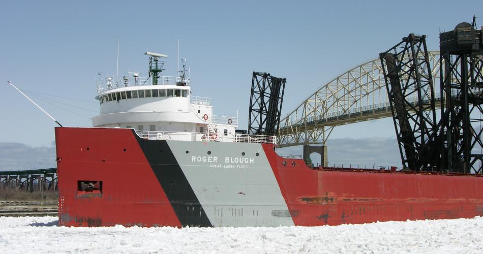 Lake Freighter Roger Blough