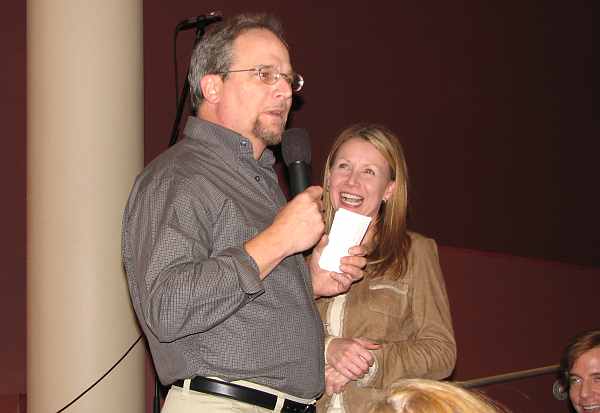 Michael Feldman in the audience during Whad'ya Know radio broadcast