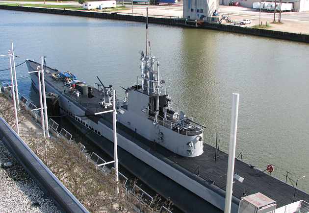 WW2 USS Cobia submarine