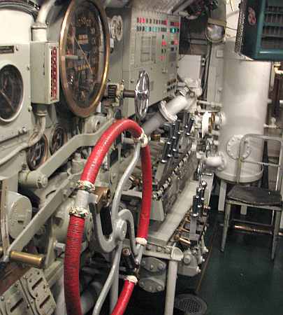 submarine control room