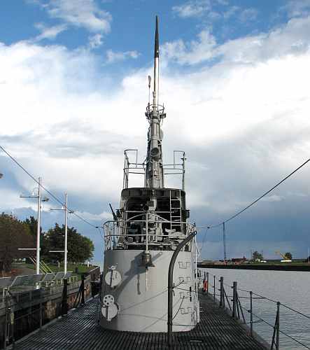 USS Cobia conning tower