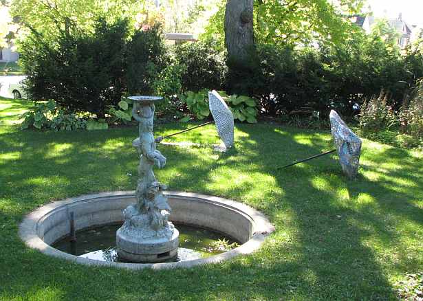 Courtyard Garden at Kohler Arts Center - Sheboygan, Wisconsin