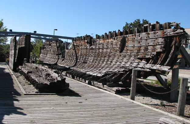 wreck of the schooner Lottie Cooper - Sheboygan, Wisconsin