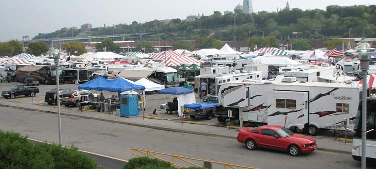 Hundreds of contestants in the American Royal BBQ Contest