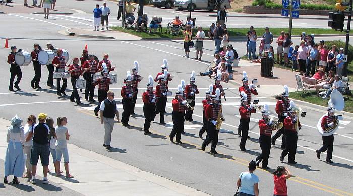 Boyne City High School marching band