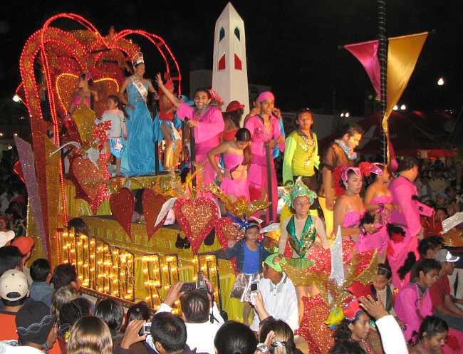 Cozumel Carnaval parade