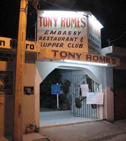 Tony Romes Embassy Restauran
