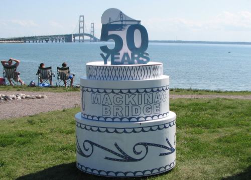 Mackinac Bridge 50th anniversary Celebration