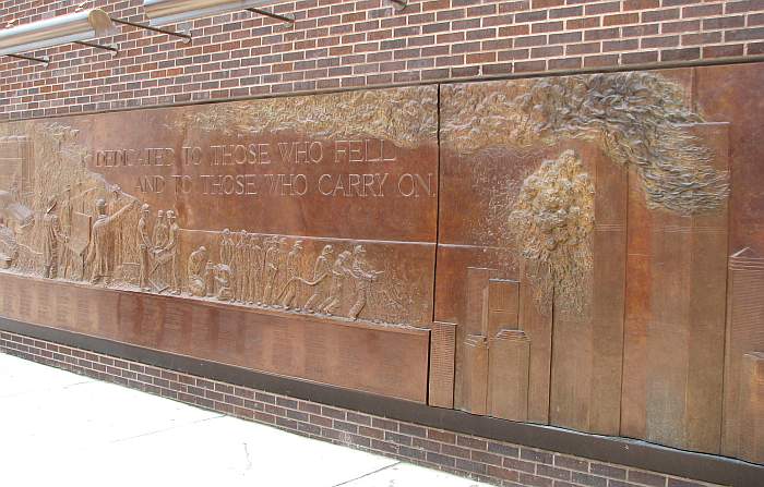 9-11 Firefighters Memorial Wall