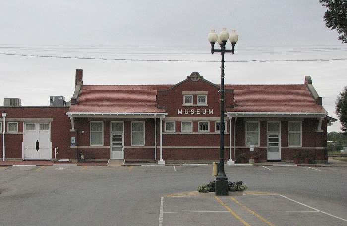 Mulvane Sante Fe Train Depot Museum