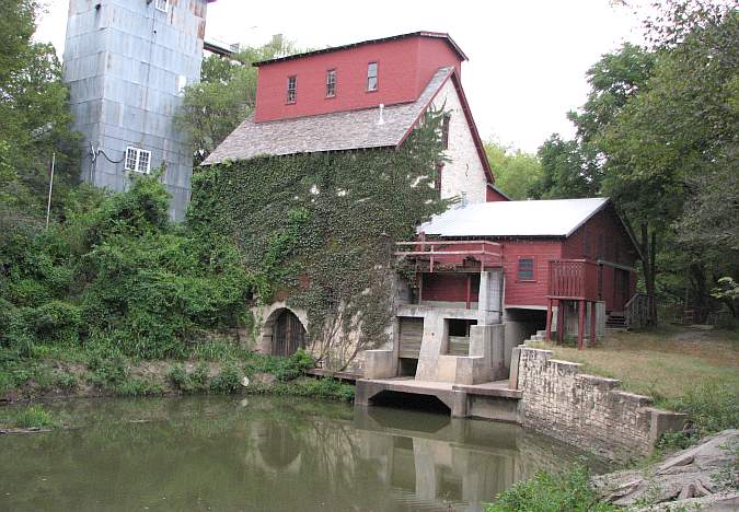 The Old mill at Oxford, Kansas