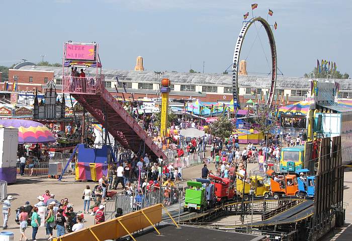 Kansas State Fair Midway - Hutchinson, Kansas