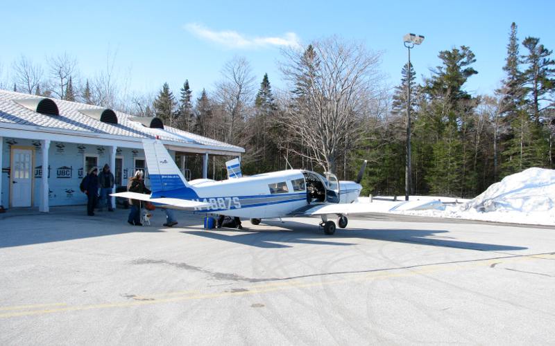 Mackinac Island airport terminal