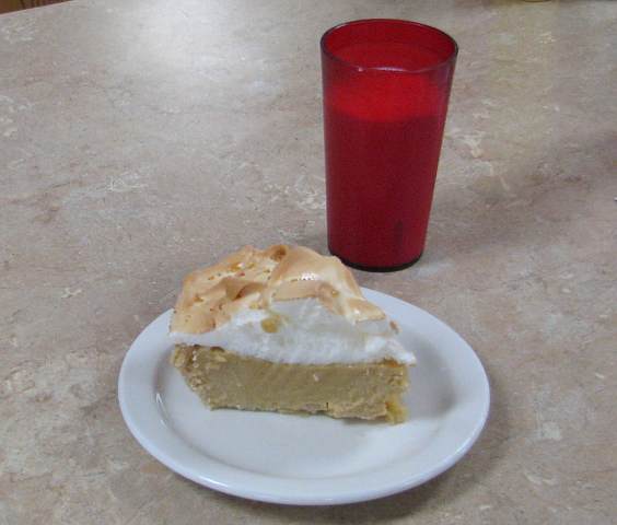 Circle Inn peanut butter pie.