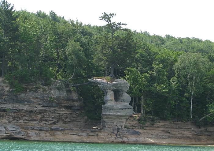 Chapel Rock - Pictured Rocks National Lakeshore