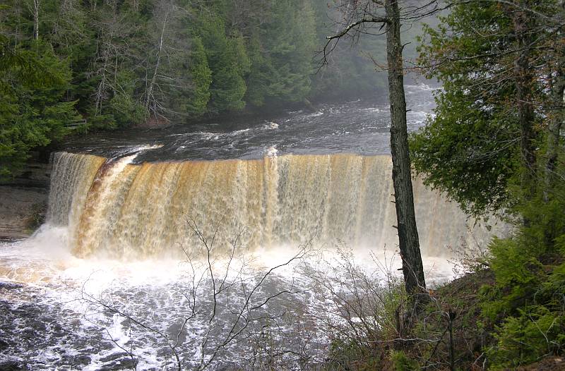 Upper Tahquamenon Falls in the Spring