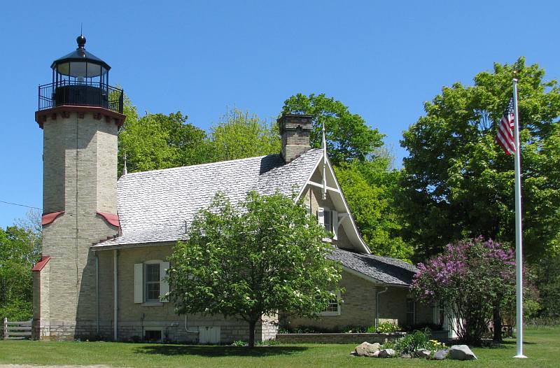 McGulpin's Point Light - Mackinaw City, Michigan