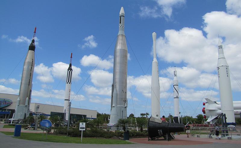 NASA Rocket Garden