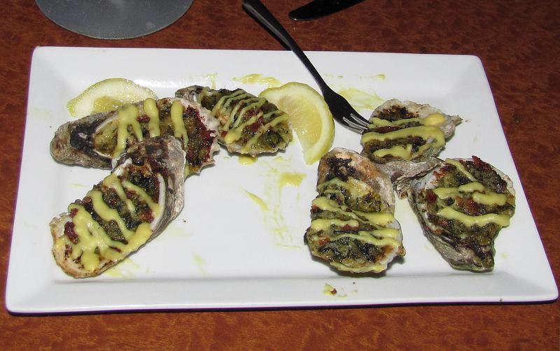 Oysters Rockefeller - Milliken's Reef Restaurant