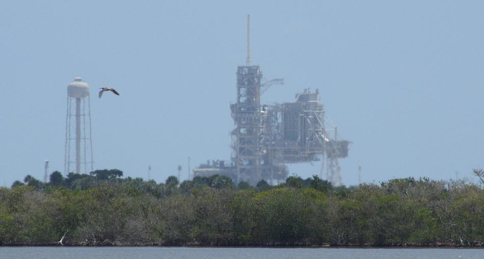 Shuttlee Atlantis on Launch Complex 39 Pad A