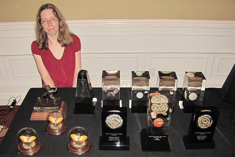 Nebula Award trophies