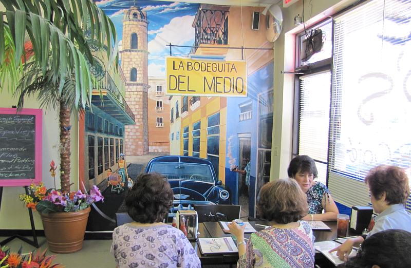 Rubio's Cuban Cafe dinning room