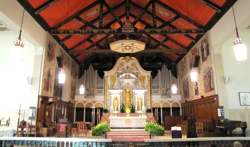 Cathedral Basilica sanctuary - St. Augutine, Florida