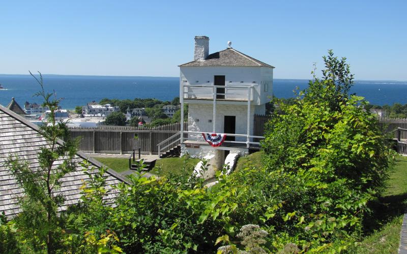 West Blockhouse of Fort Mackinac