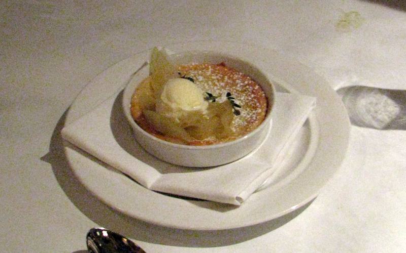 Warm butter cake at The Gage in Chicago