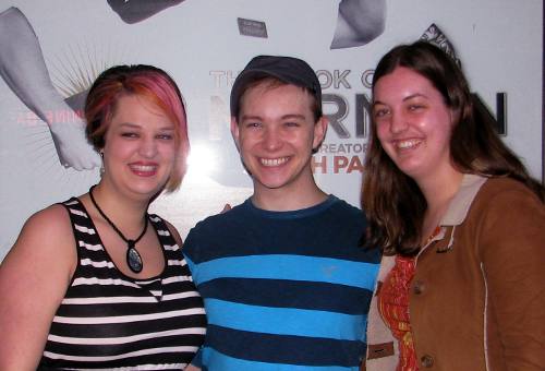 Jesi, Eric and Mary at The Book of Mormon