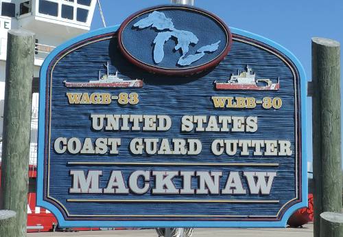 Touring United States Coast Guard Cutter Mackinaw WLBB 30