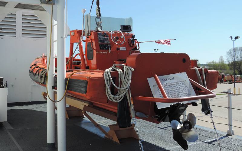 Mackinaw Coast Guard SAR boat