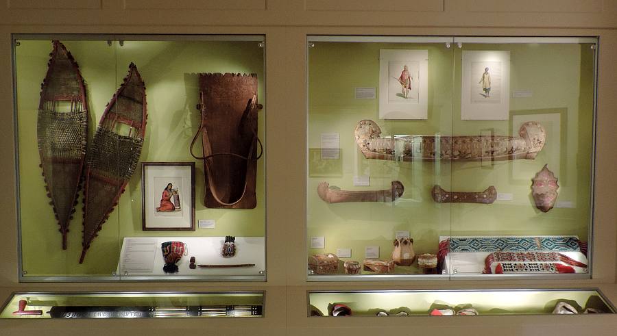 Native American crafts at Mackinac Art Museum