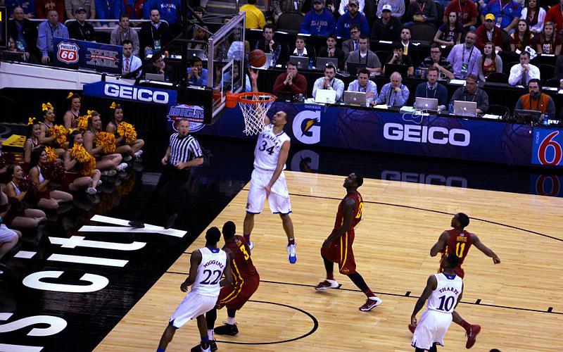 University of Kansas Perry Ellis scores