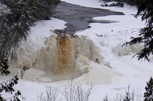 Tahquamenon Falls in Winter - Michigan