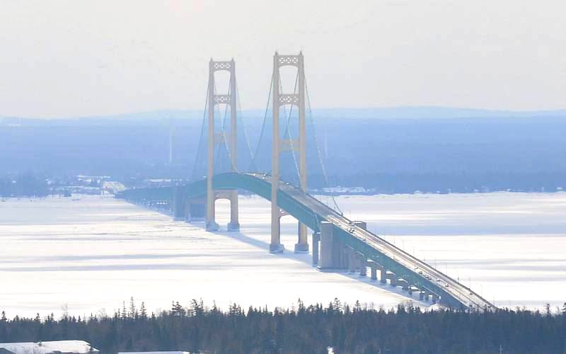 Mackinac Bridge - Mackinaw City, Michigan